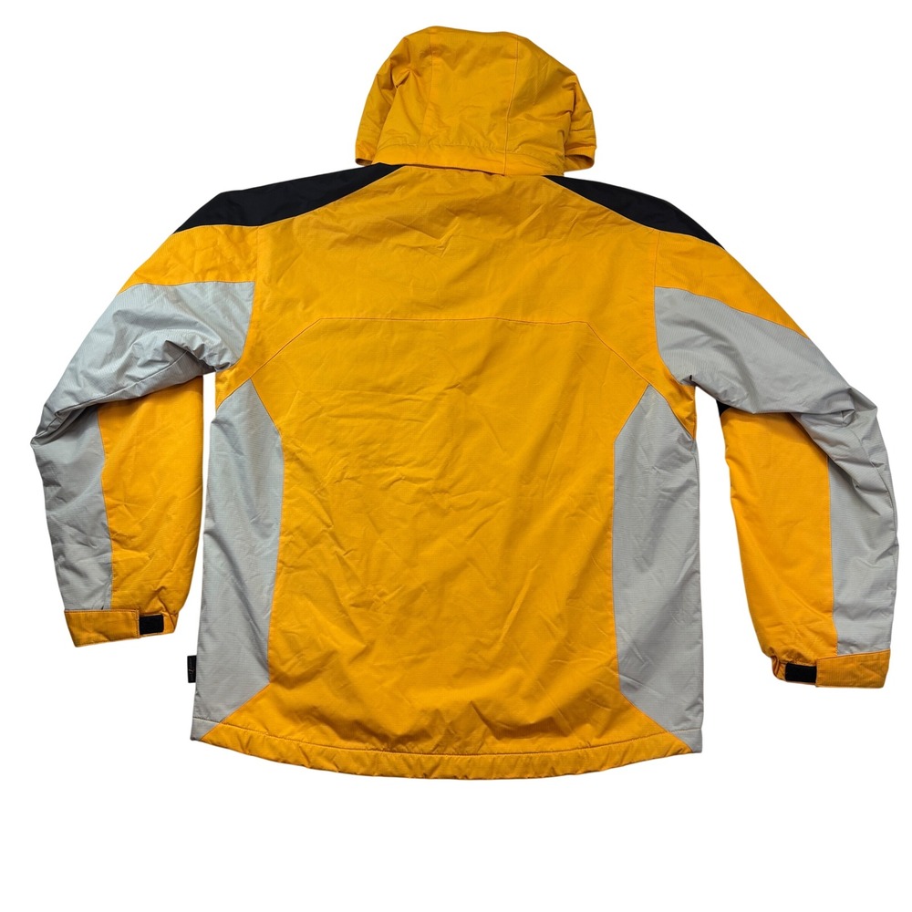 Free Country Xtreme Mens Small Yellow Black Ski Snowboard Jacket Water Resistant - Picture 4 of 13